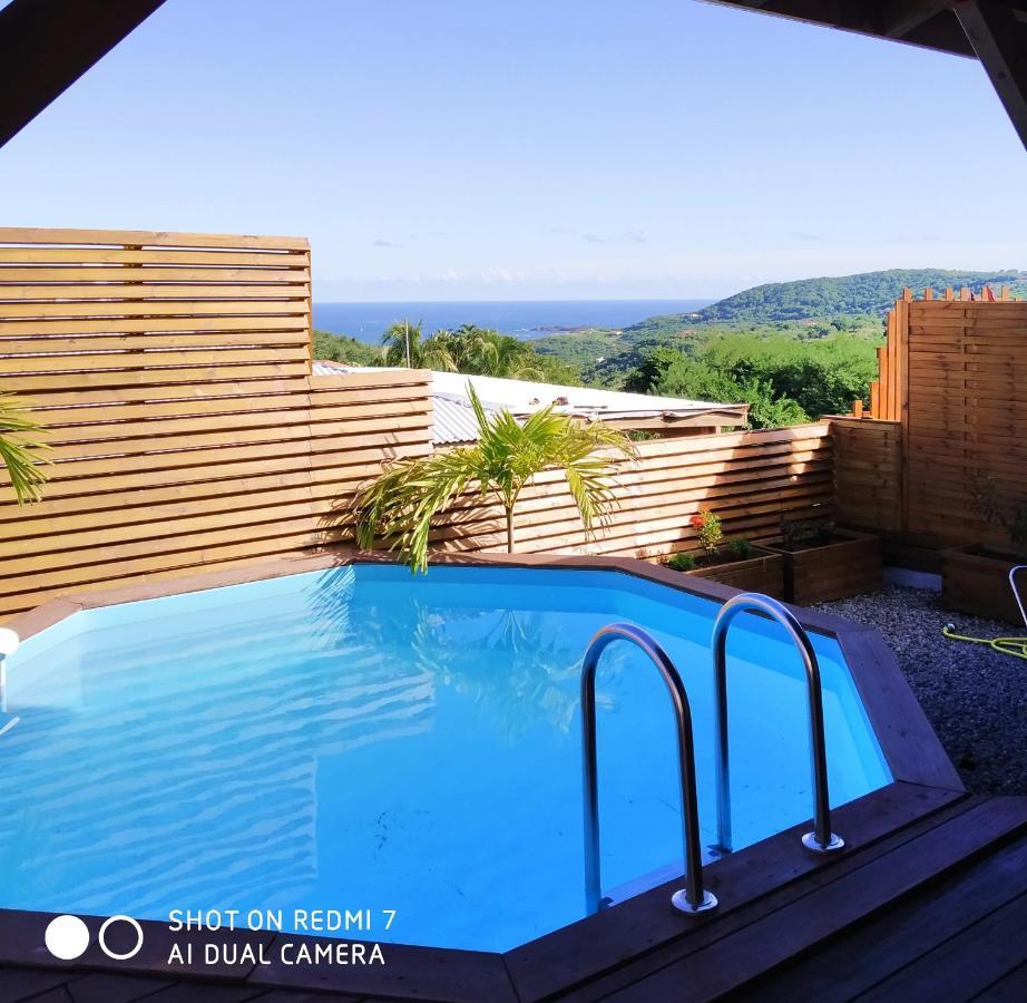 Maison Piscine Personnelle Vue Mer Cosy Le Marin Luaran gambar